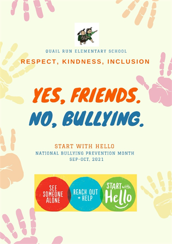 Bullying prevention program flyer
