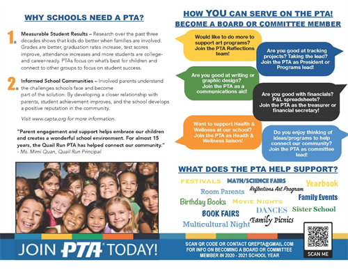 Why schools need a PTA flyer